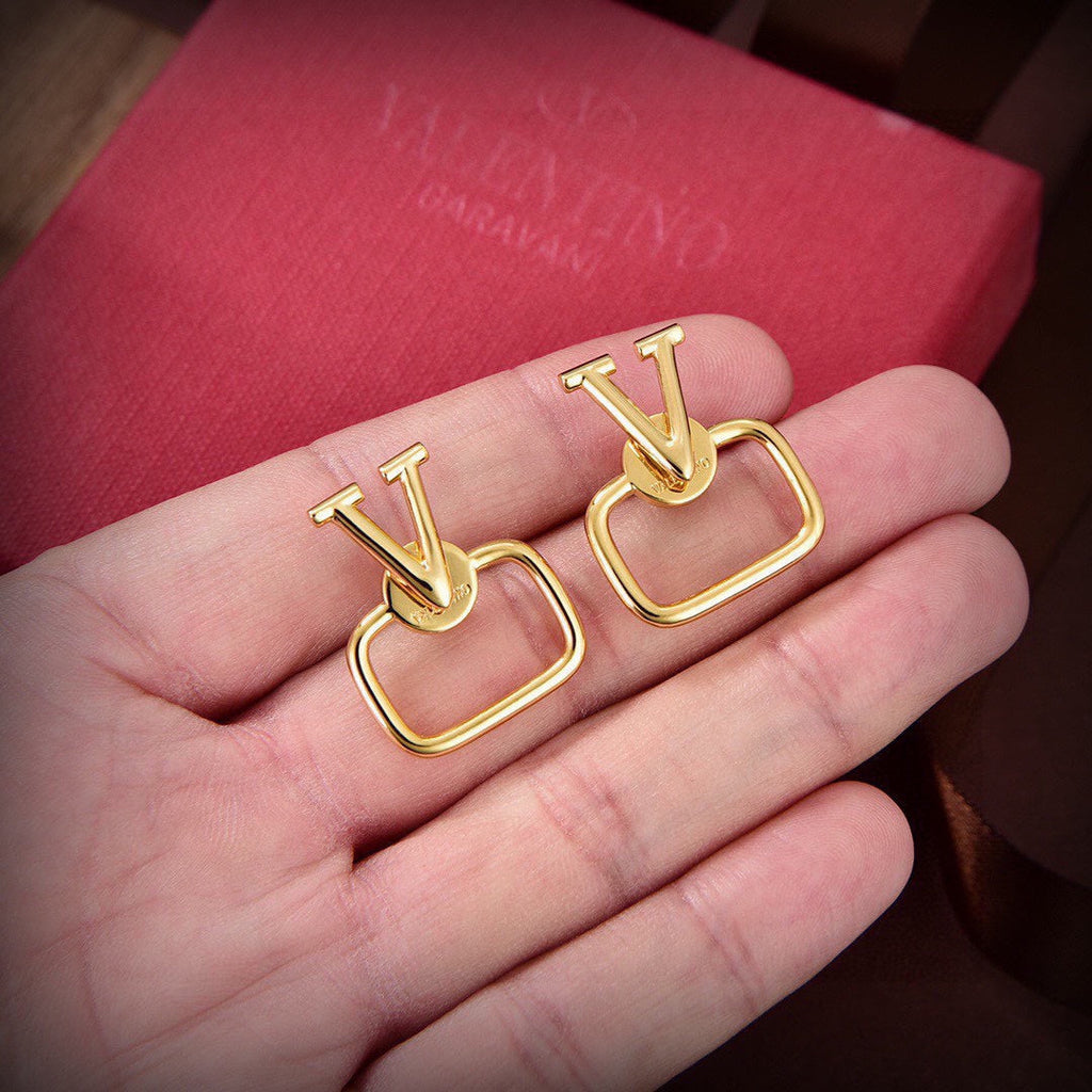 Valentino Earrings - 18K Yellow Gold