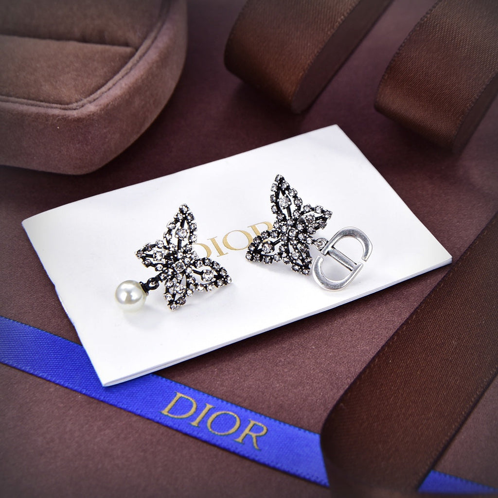 Dior Papillon De Nuit Earrings