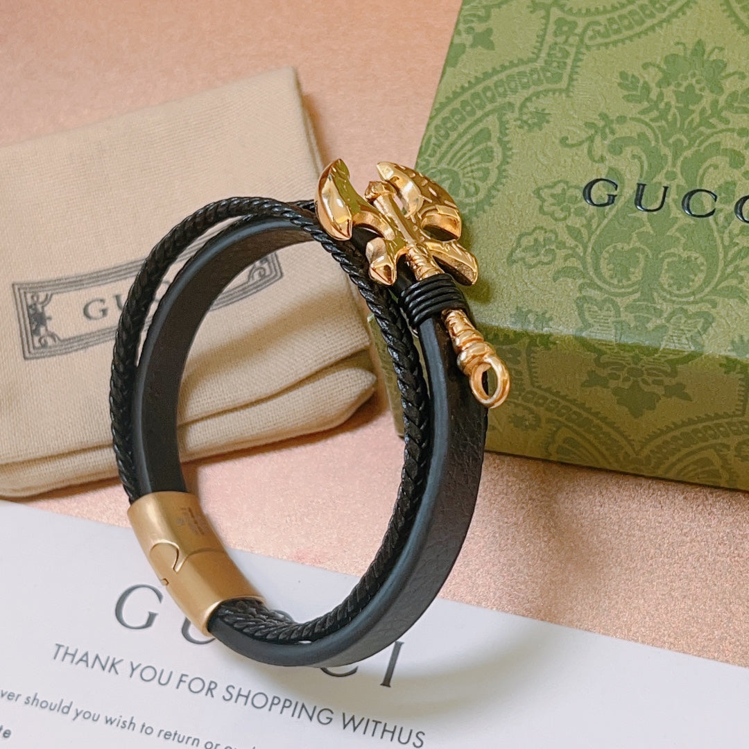 Gucci Double G Anger Forrest Bracelet