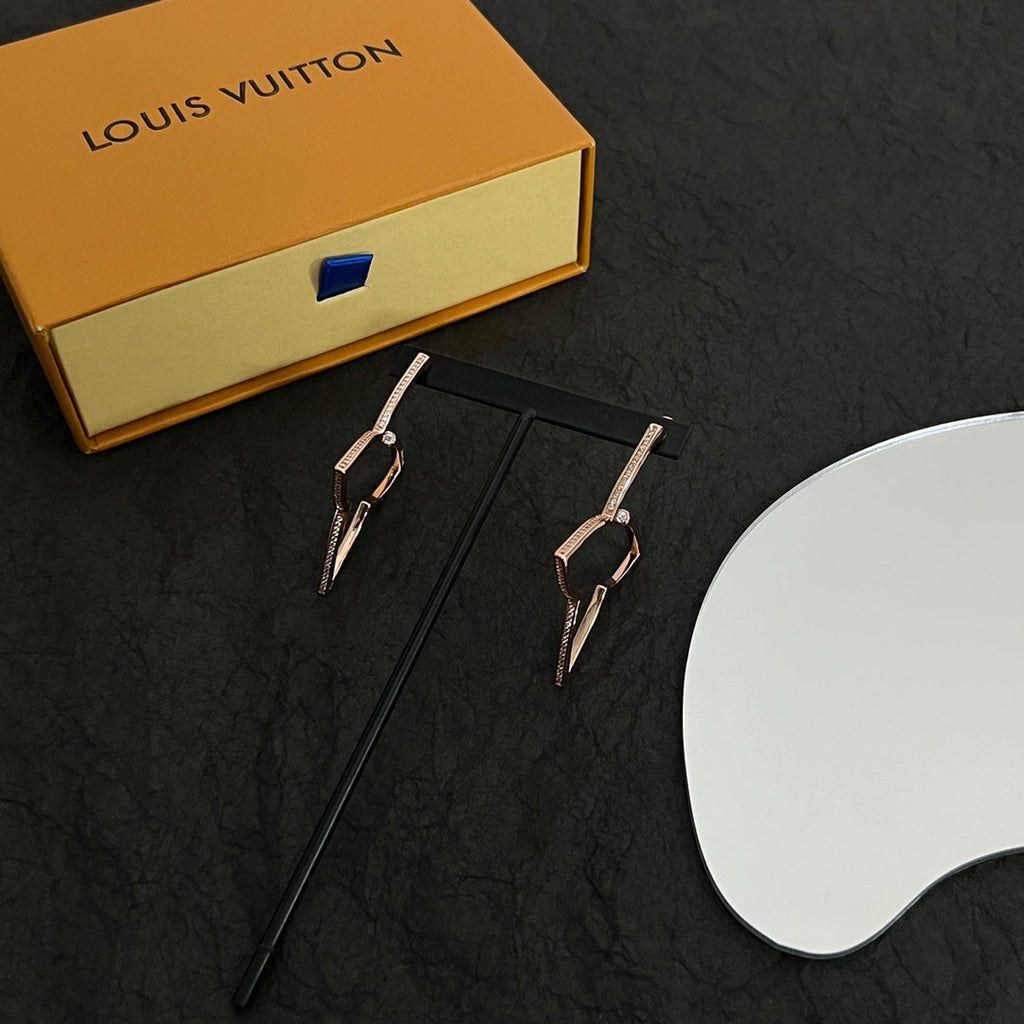 Louis Vuitton Debuts Blossom Earrings - 18K Rose Gold