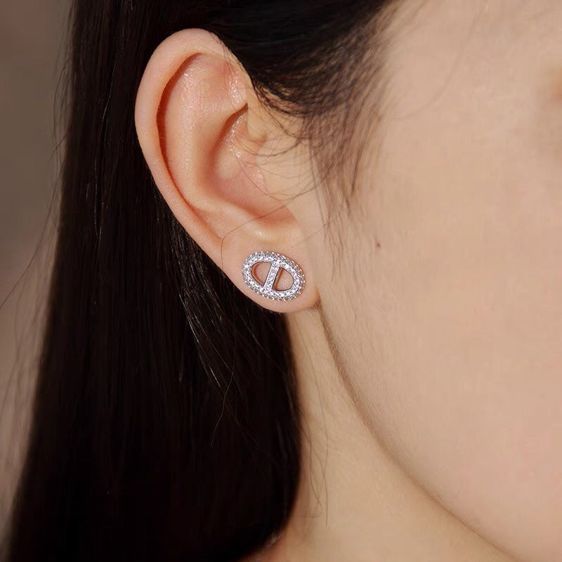 Hermes Farandole Diamond Earrings