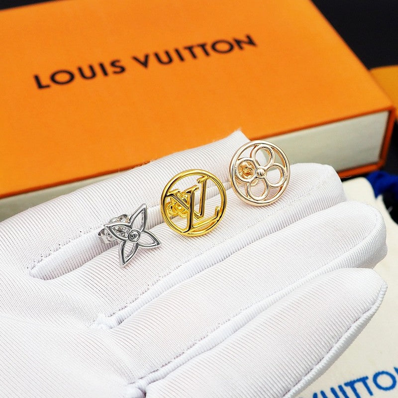 Louis Vuitton Lace Earrings
