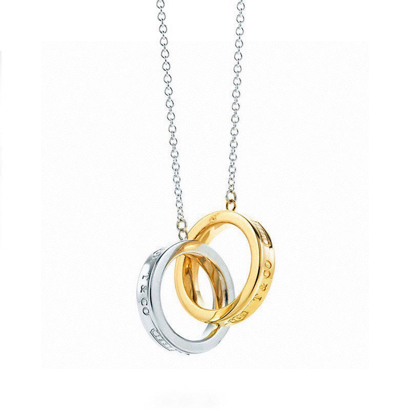 Tiffany 1837 Interlocking Circles Pendant Necklace