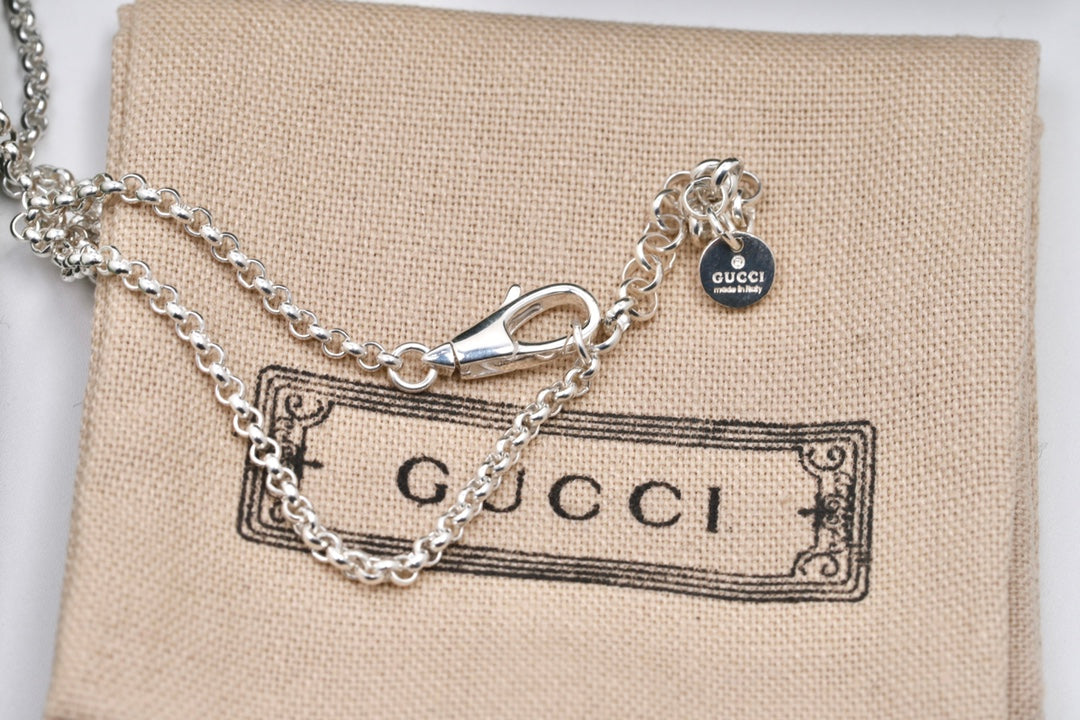 Gucci Double G Icon Twirl Necklace