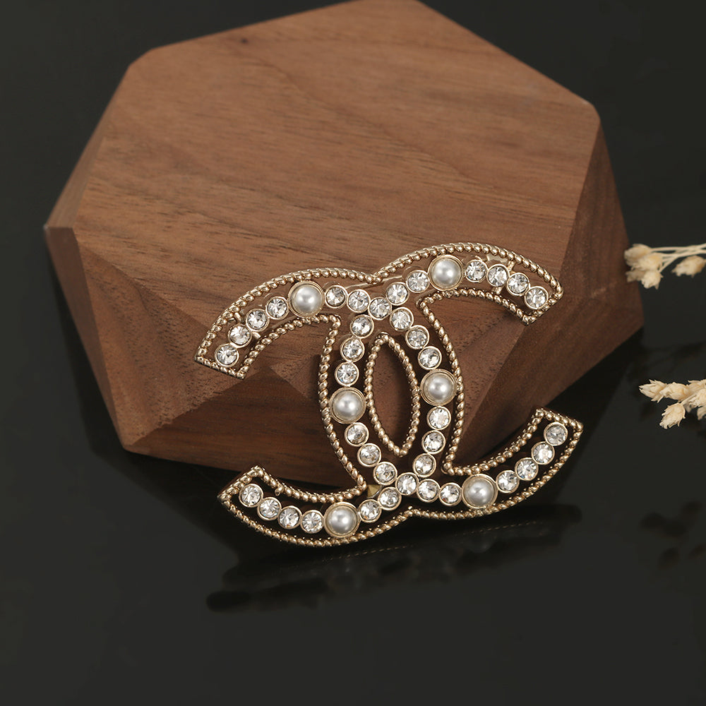 Chanel Pearl Brooch