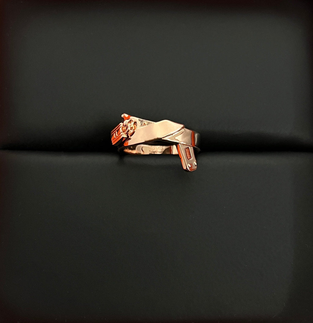Hermes Kelly Gavroche Ring - 18K Gold