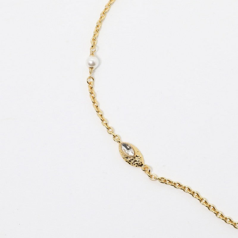 Chanel Vintage Crystal Long Necklace