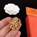 Hermes Chaine D'Ancre Enchainee Earrings