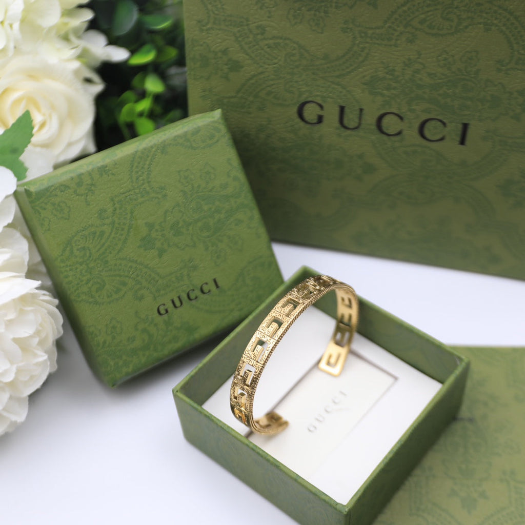 Gucci Double G Cube Bracelet