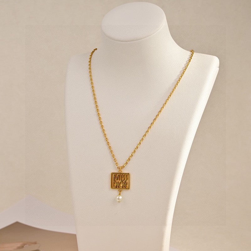 Dior Square Necklace
