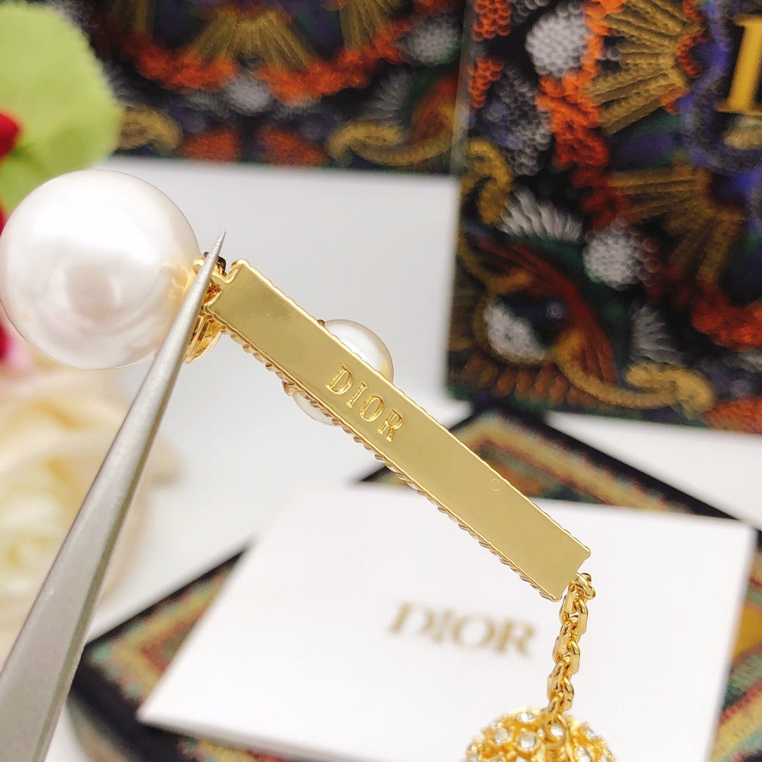 Dior Tassel Diamond Earrings