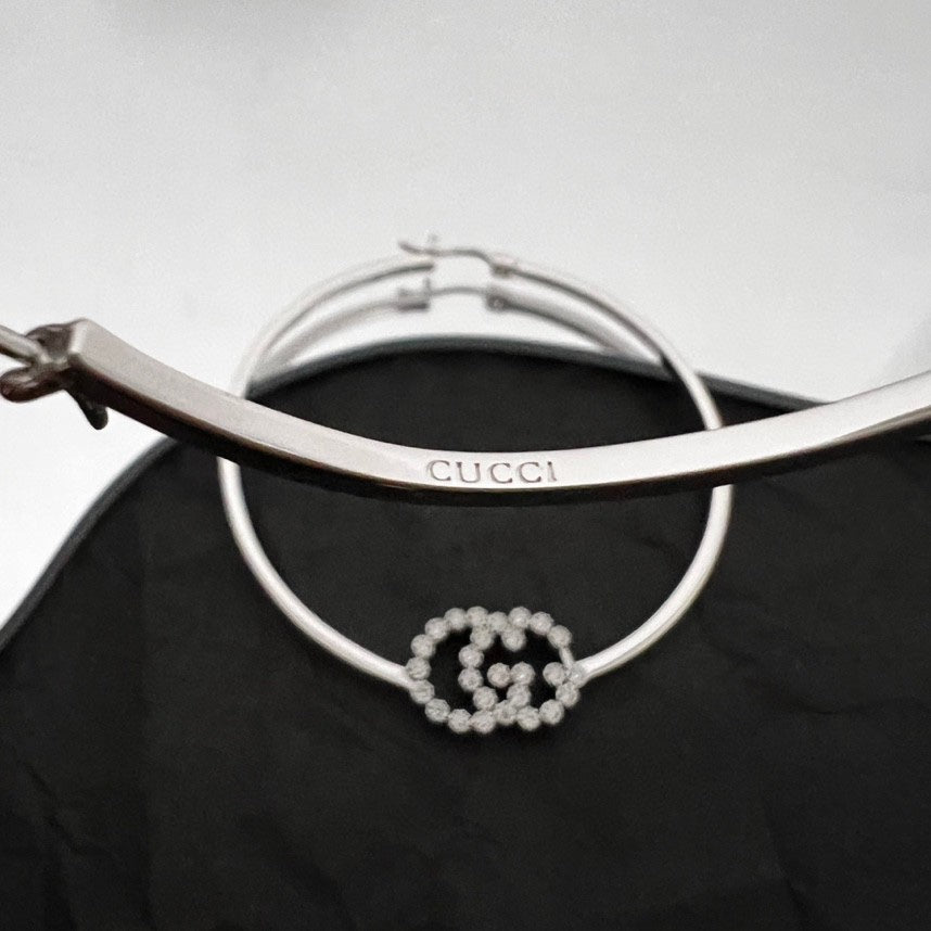 Gucci Double G Running Diamond Bracelet