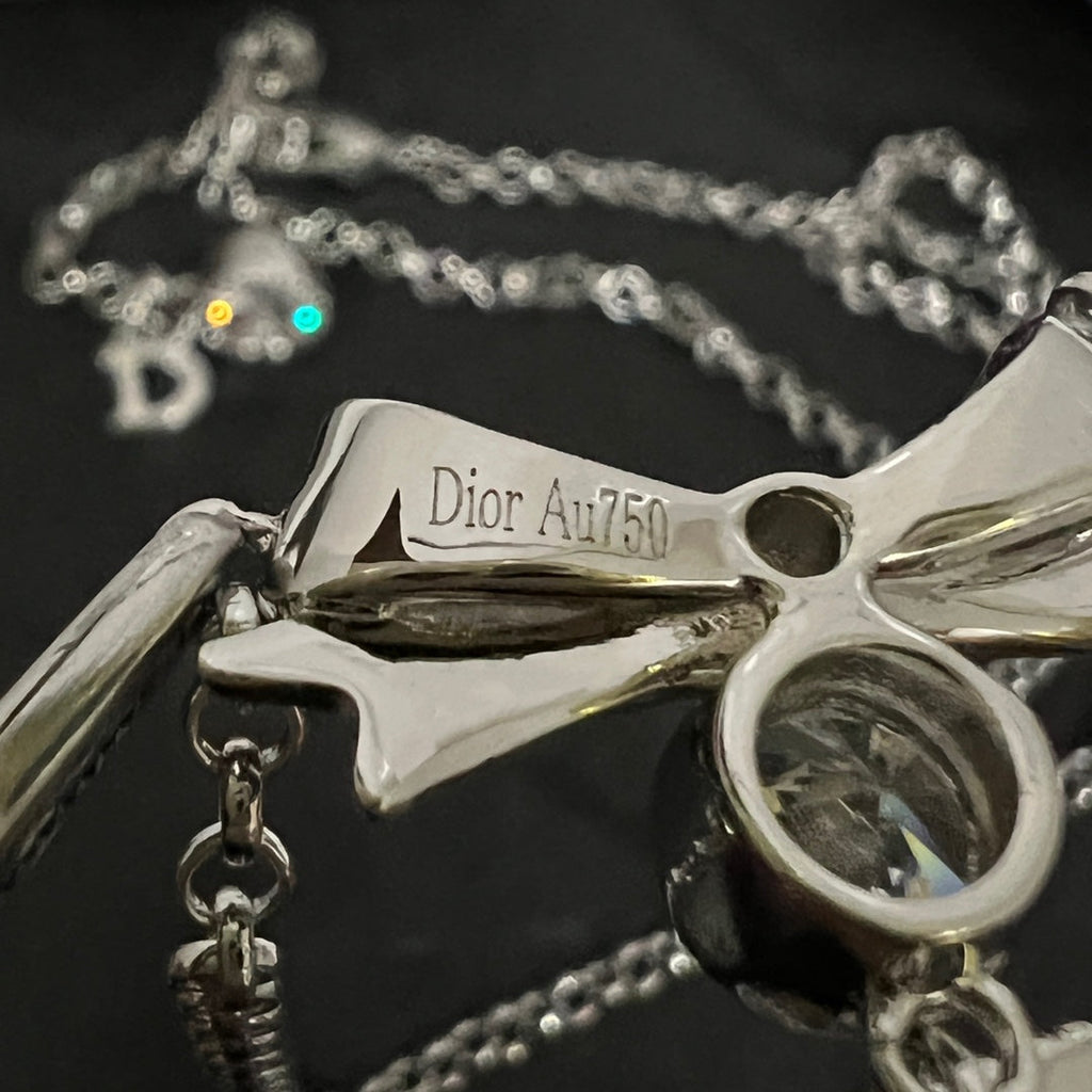 Dior Bowknot Vintage Necklace