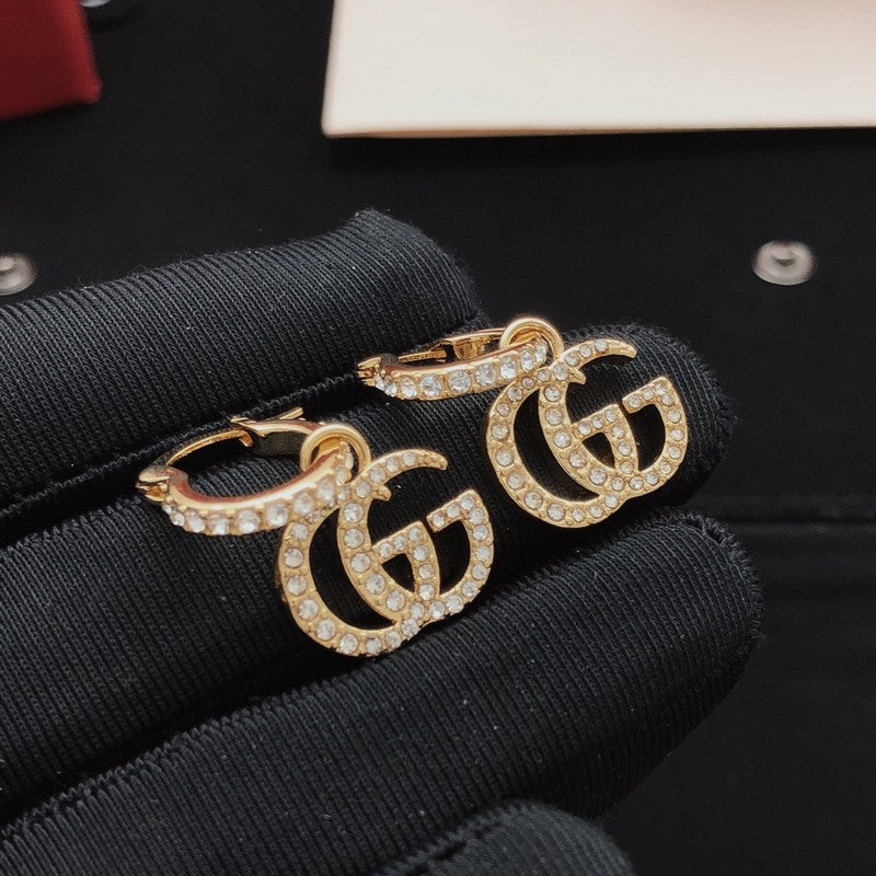 GucciDiamond Earrings - 18K Gold
