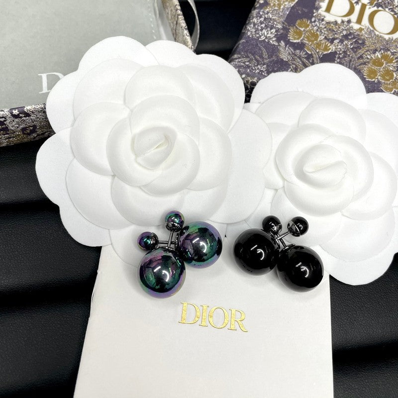 Dior Black Tribales Earrings
