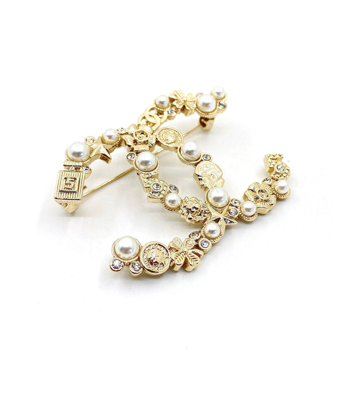 Chanel Pearl Brooch