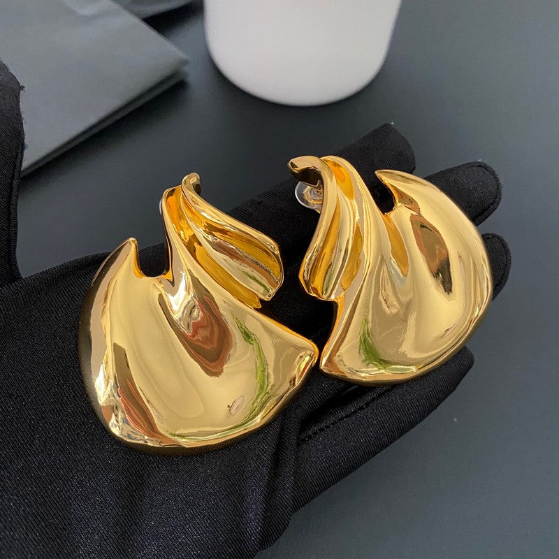 YSL Earrings - 18K Yellow Gold