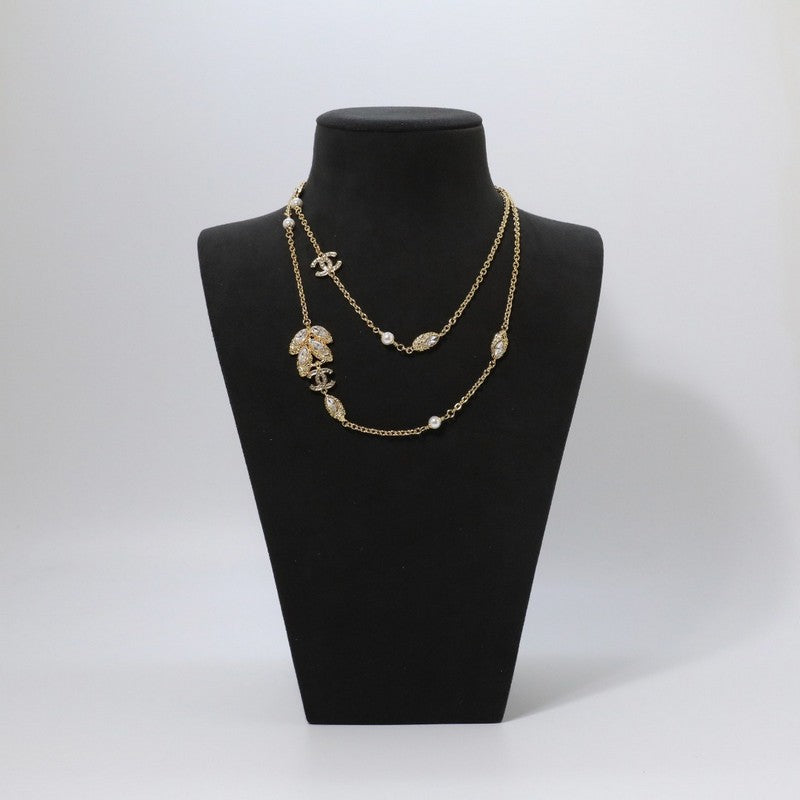 Chanel Vintage Crystal Long Necklace