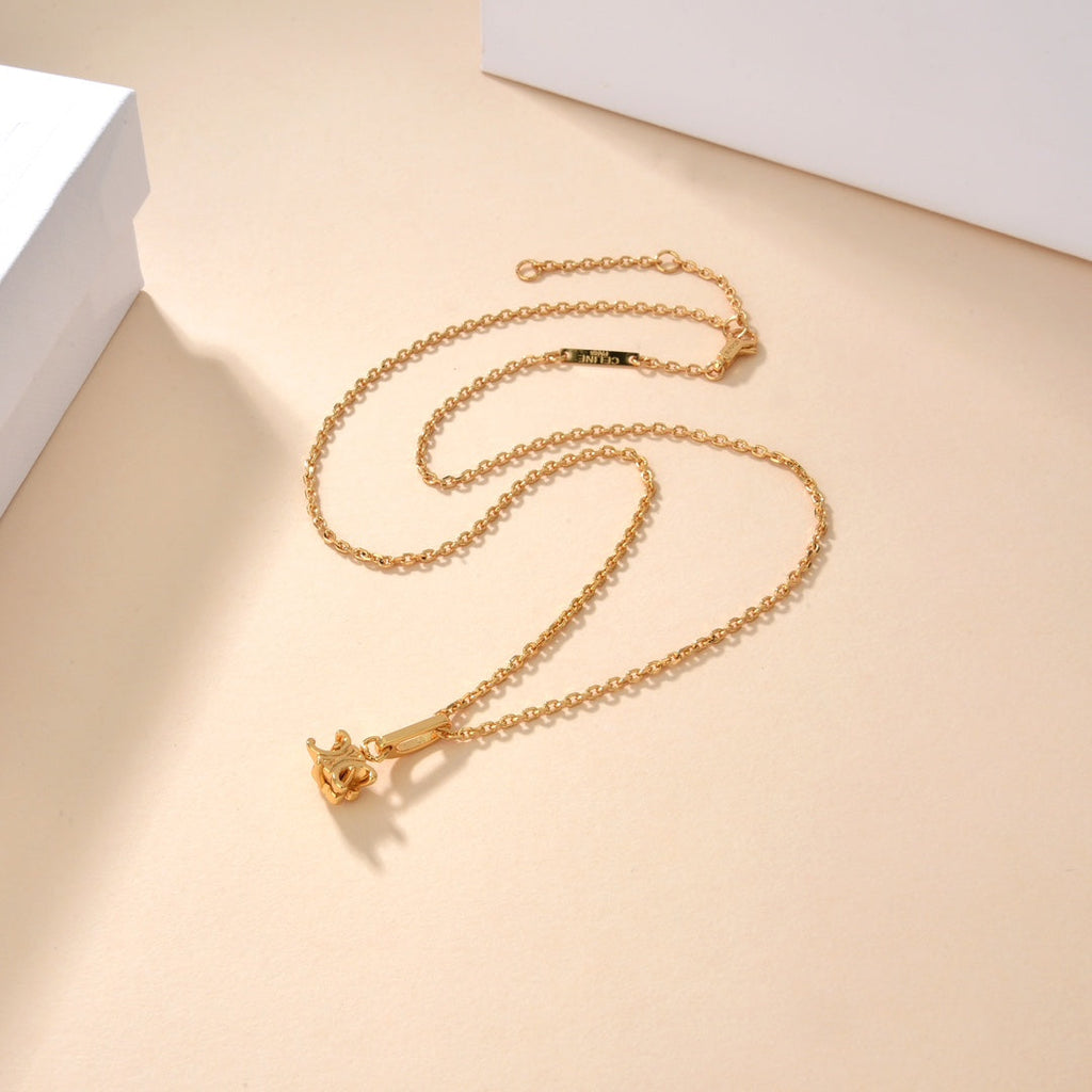 Celine Triomphe Solitaire Necklace