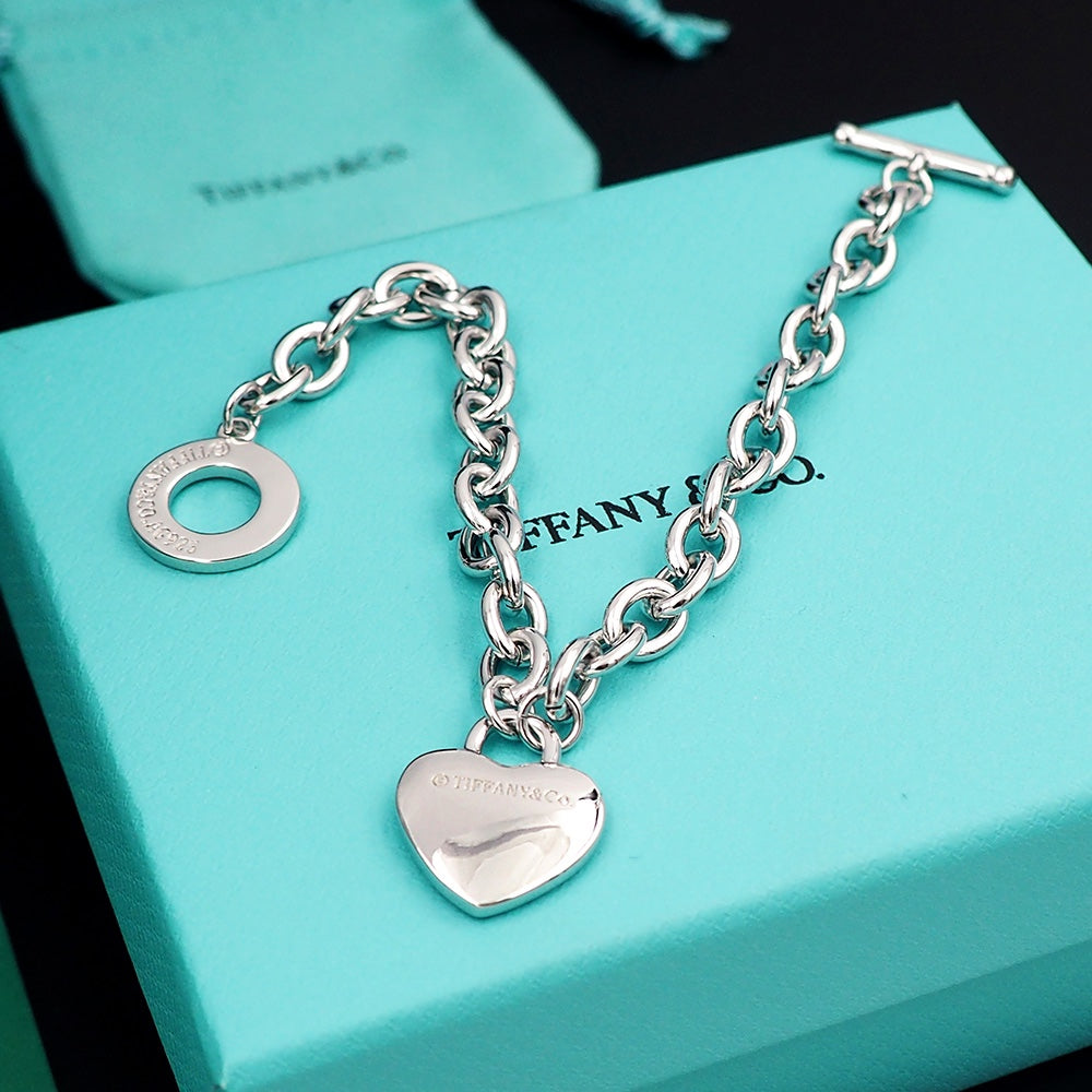 Tiffany Tag Chain Bracelet - 18K Gold