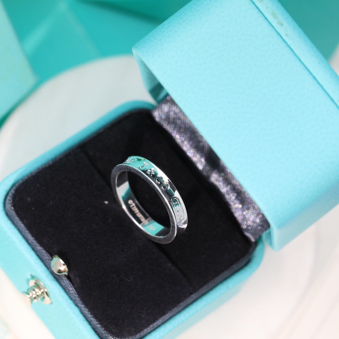 Tiffany 1837 Ring - 18K White Gold
