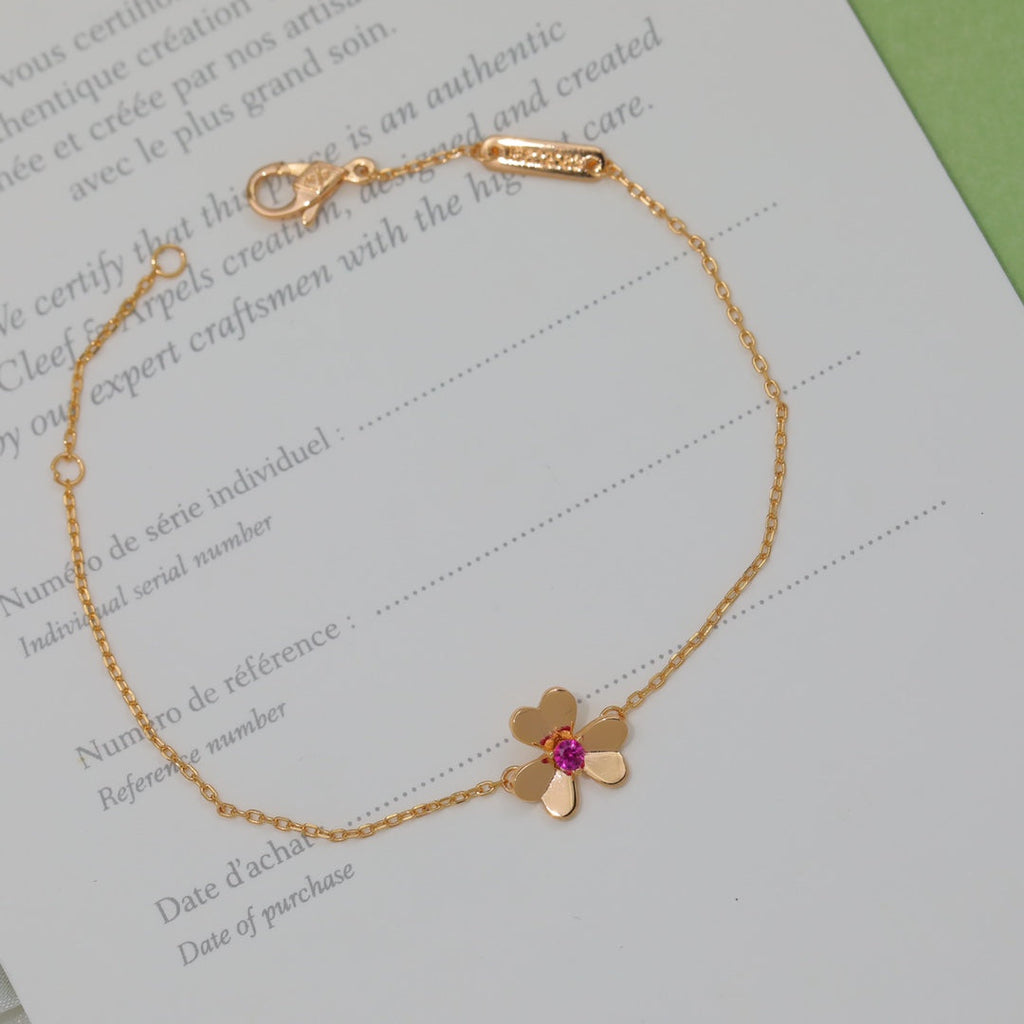 Frivole Ruby Bracelet - 18K Gold