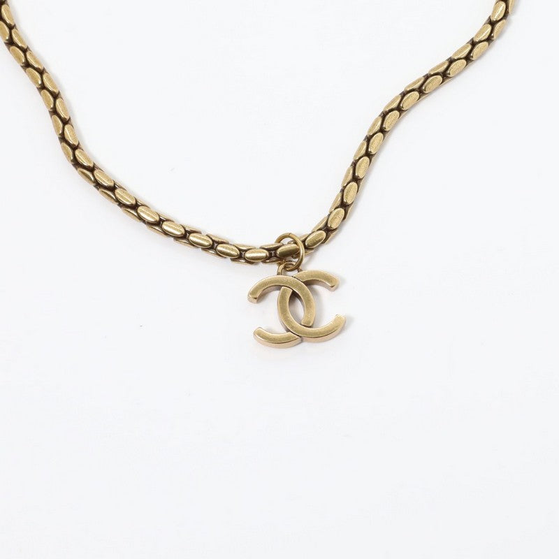 Chanel Vintage Gold Choker Necklace