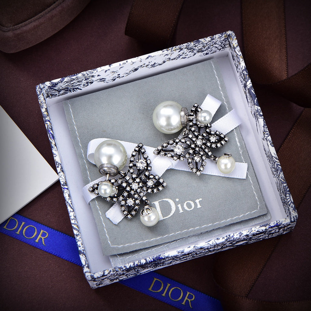 Dior Tribales Butterfly Earrings