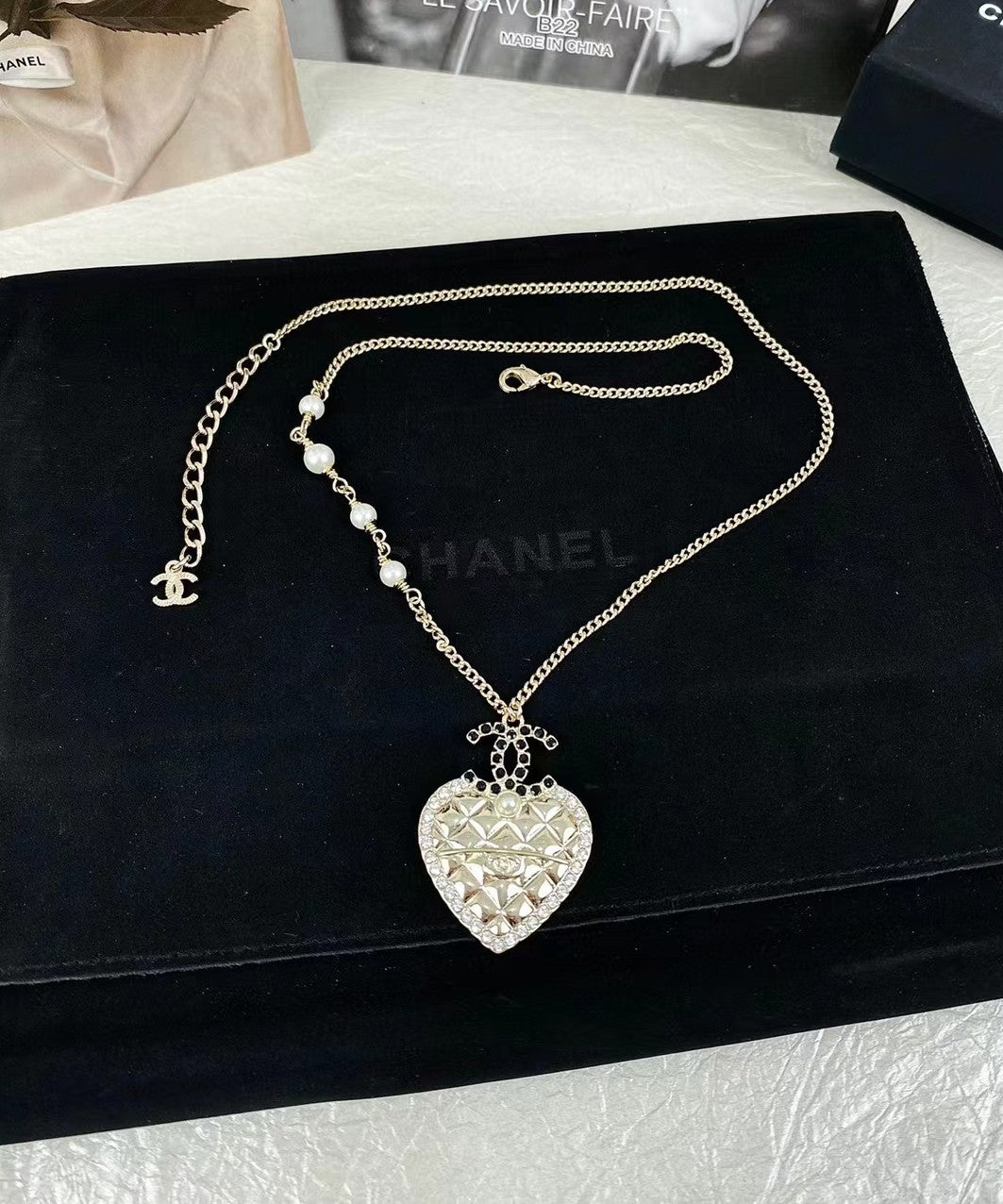 Chanel Heart Necklace