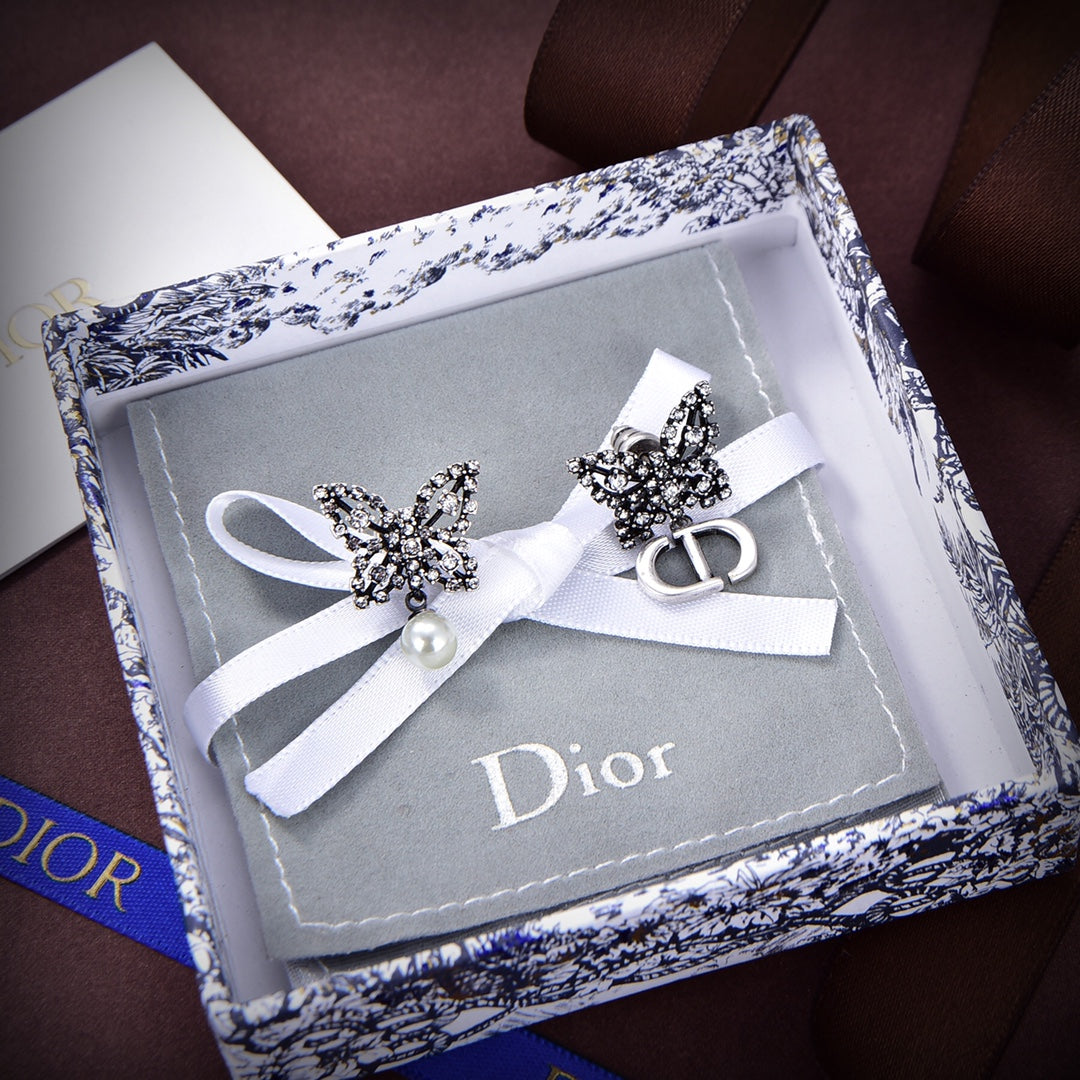 Dior Papillon De Nuit Earrings