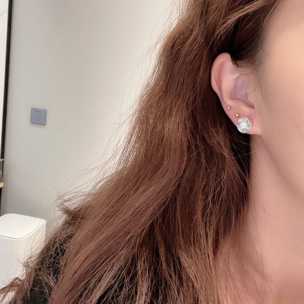 Tiffany 1837 Diamond Earrings - 18K White Gold