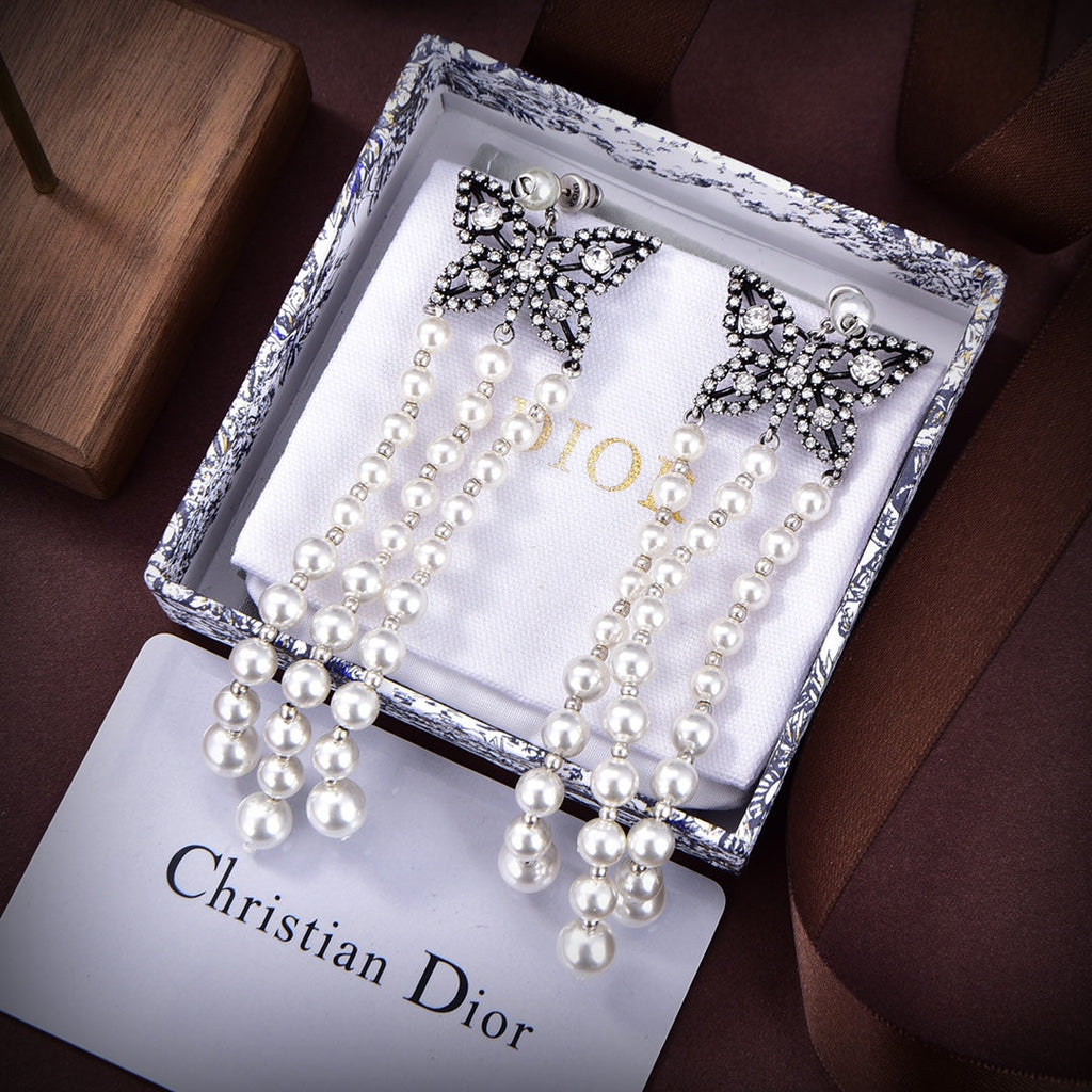 Dior Papillon De Nuit Earrings
