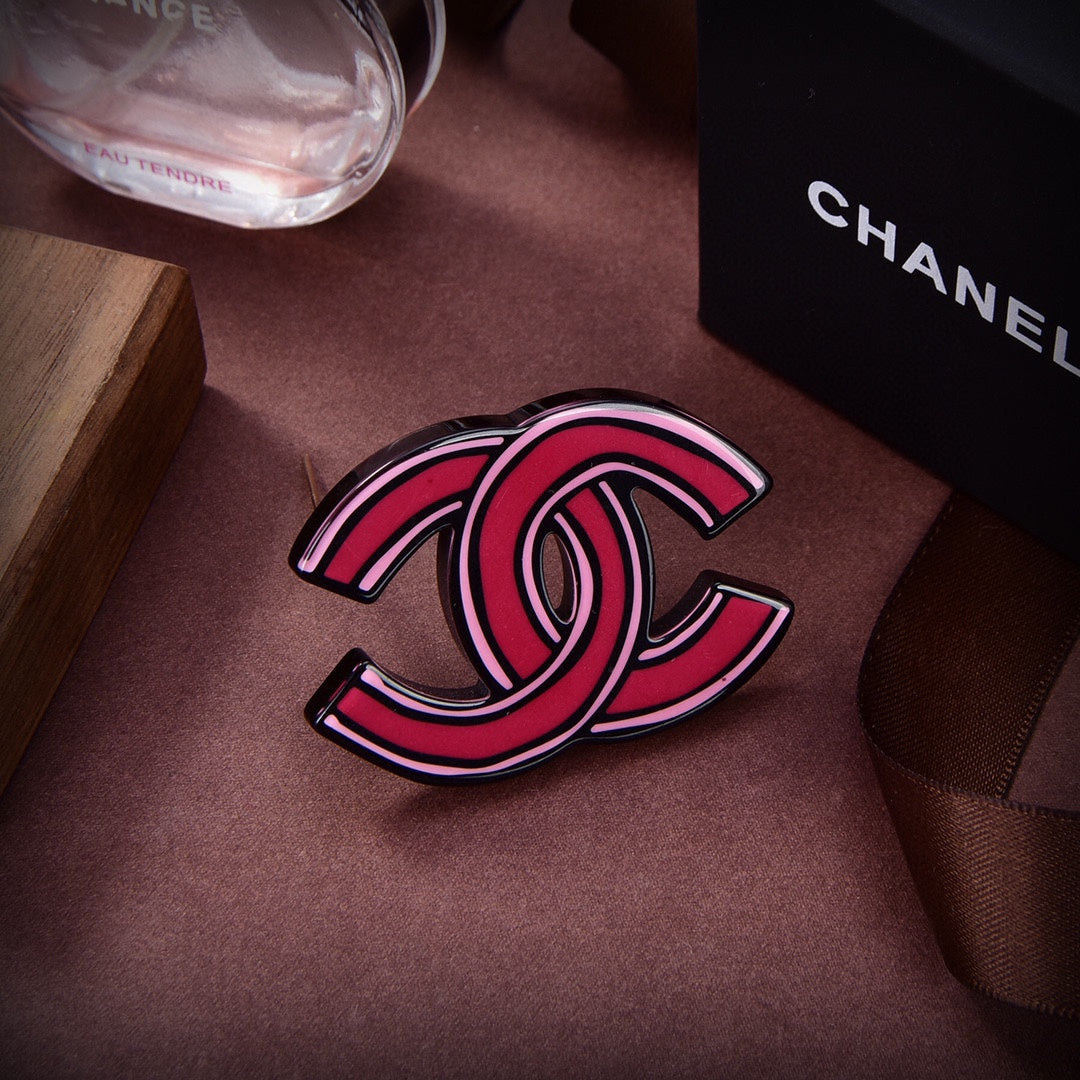 Chanel Pink Brooch