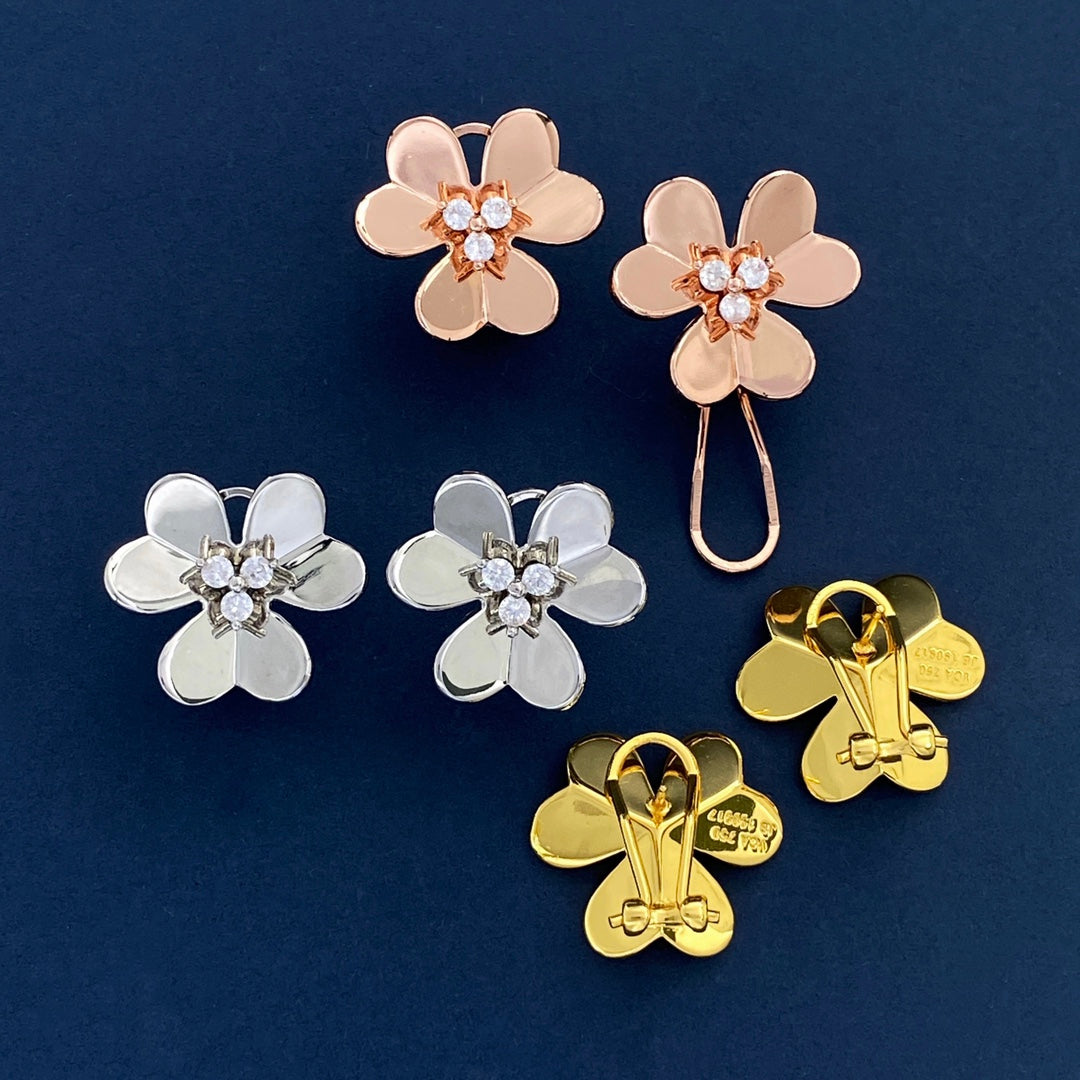 Frivole Large Model Earrings - 18K Gold