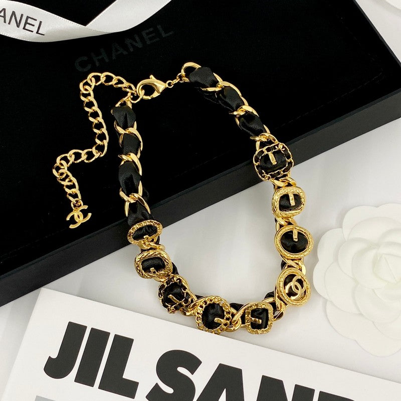 Chanel 2024 Leather Necklace