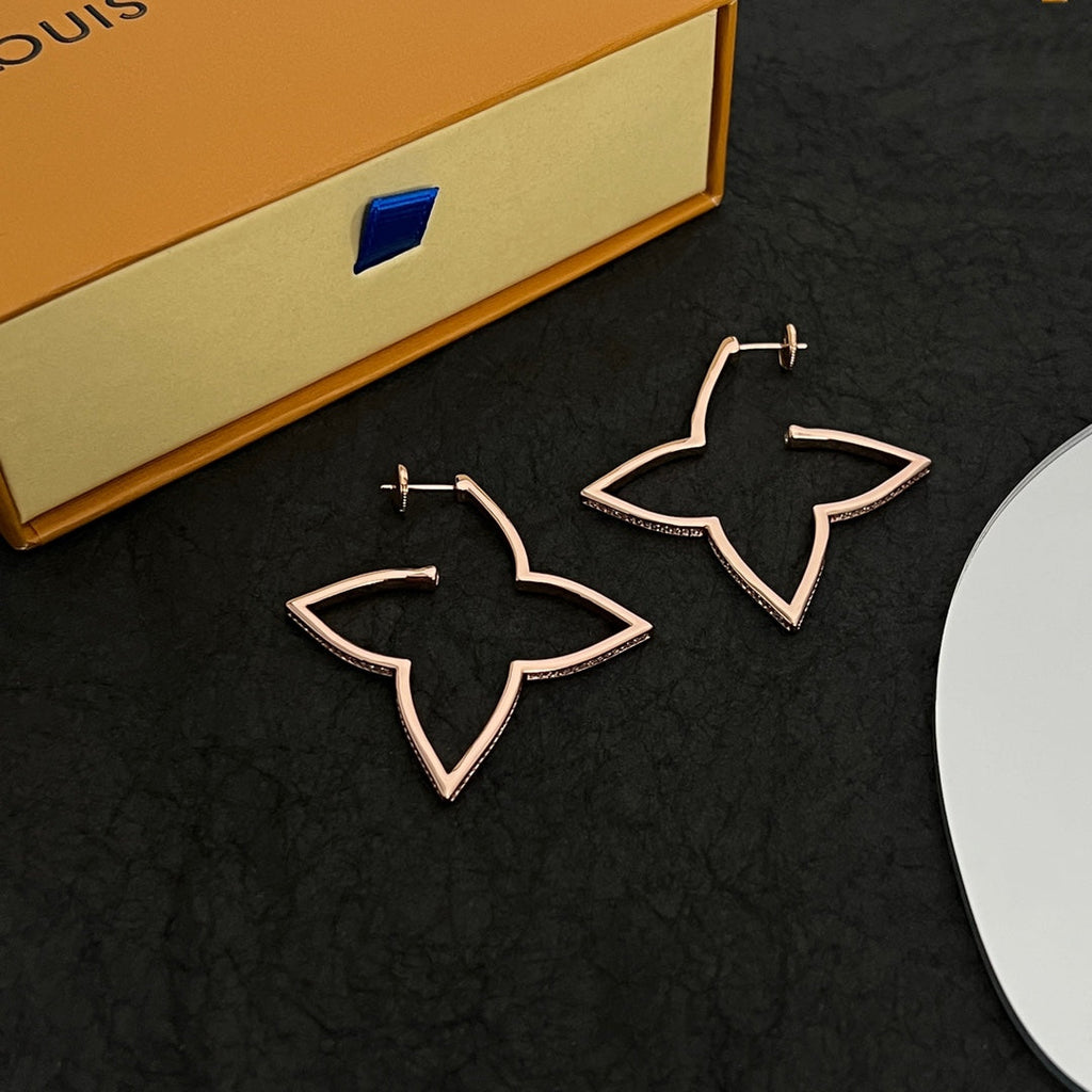 Louis Vuitton Debuts Blossom Earrings - 18K Rose Gold