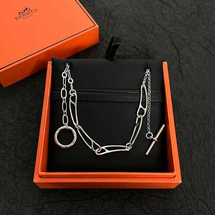 Hermes Chaine D'ancre Chain Necklace