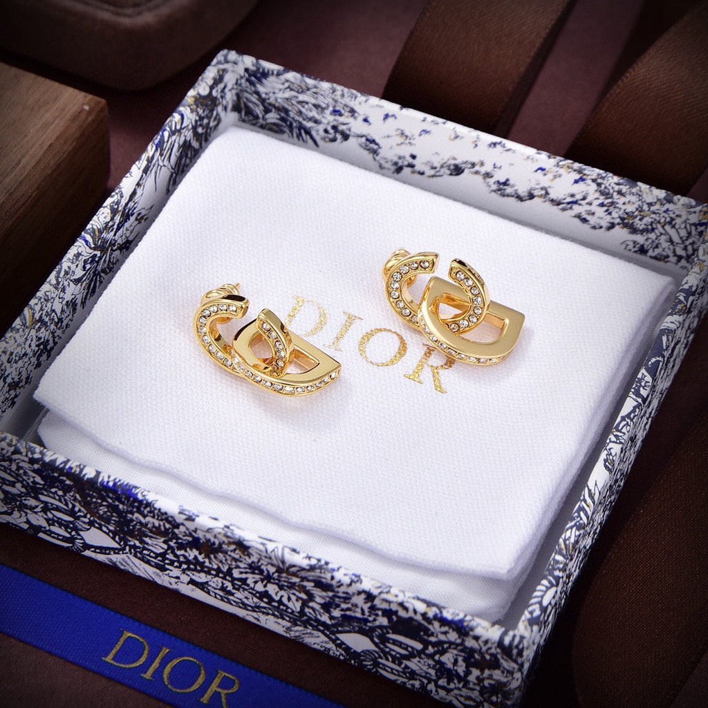 Dior Lock Earrings
