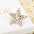 Dior Star Diamond Brooch