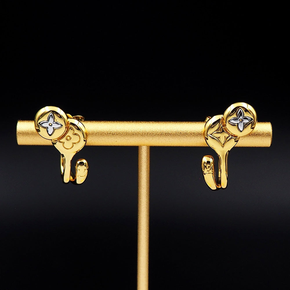 Louis Vuitton Symphony Earrings - 18K Yellow Gold