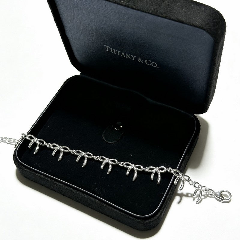 Return to Tiffany Bow Tie Bracelet - 18K White Gold