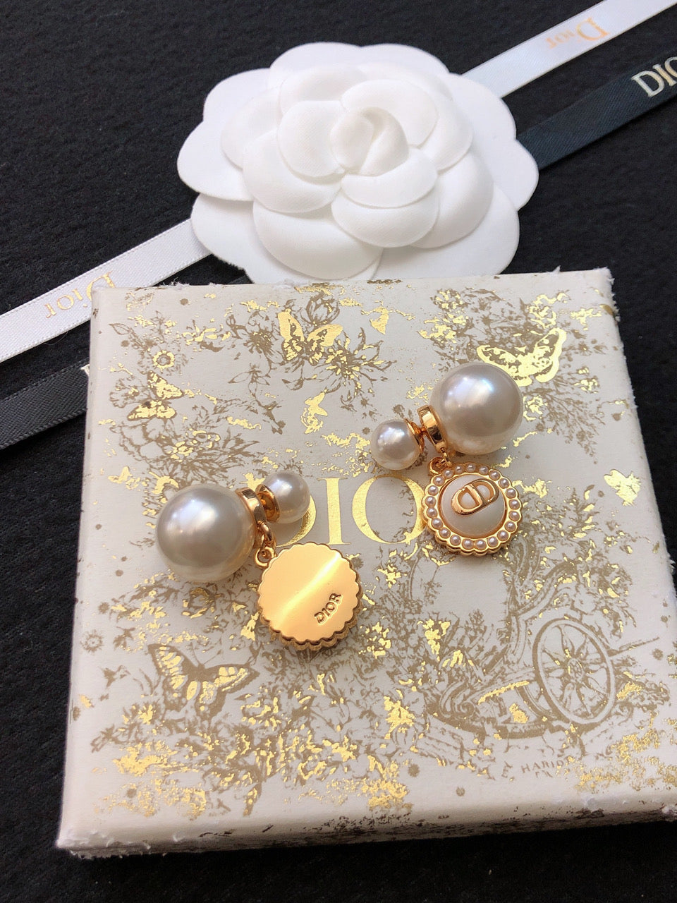 Dior Pearl Earrings