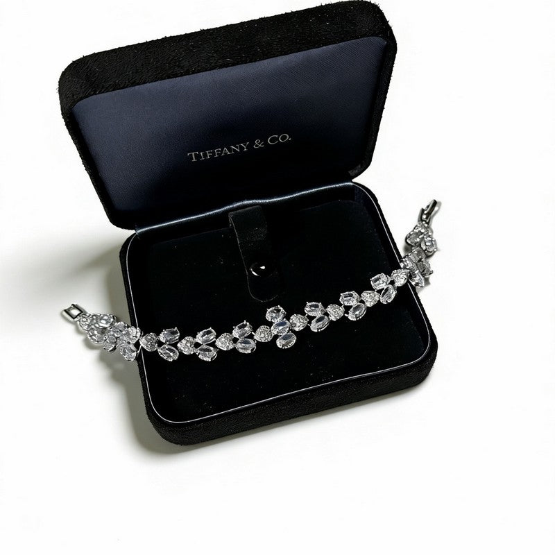 Return to Tiffany Crystal Bracelet - 18K White Gold