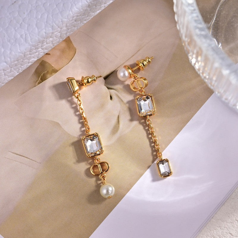 Dior Tribales Crystal Earrings