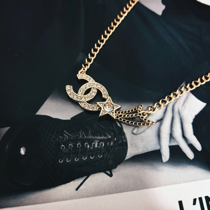 Chanel Star Diamond Necklace