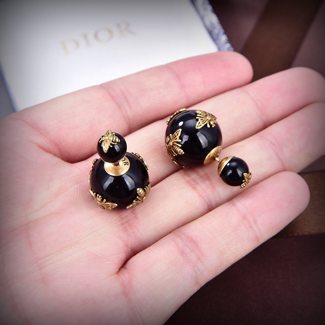 Dior Tribales Black Earrings