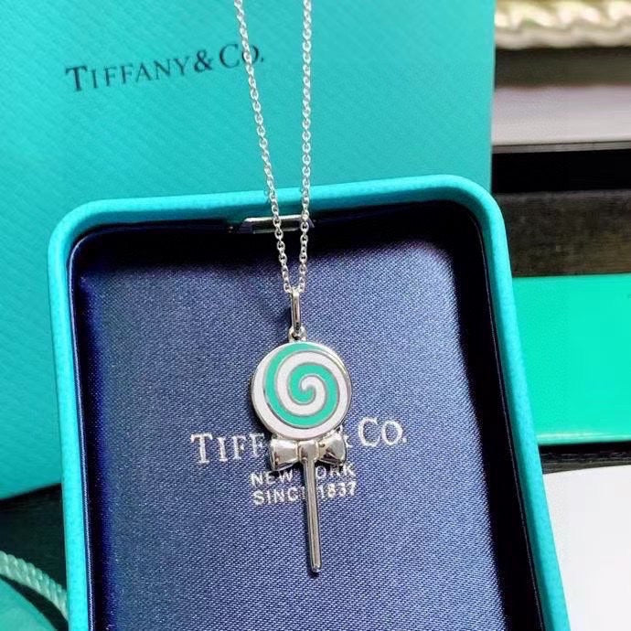 Tiffany Lollipop Charm Chain Necklace