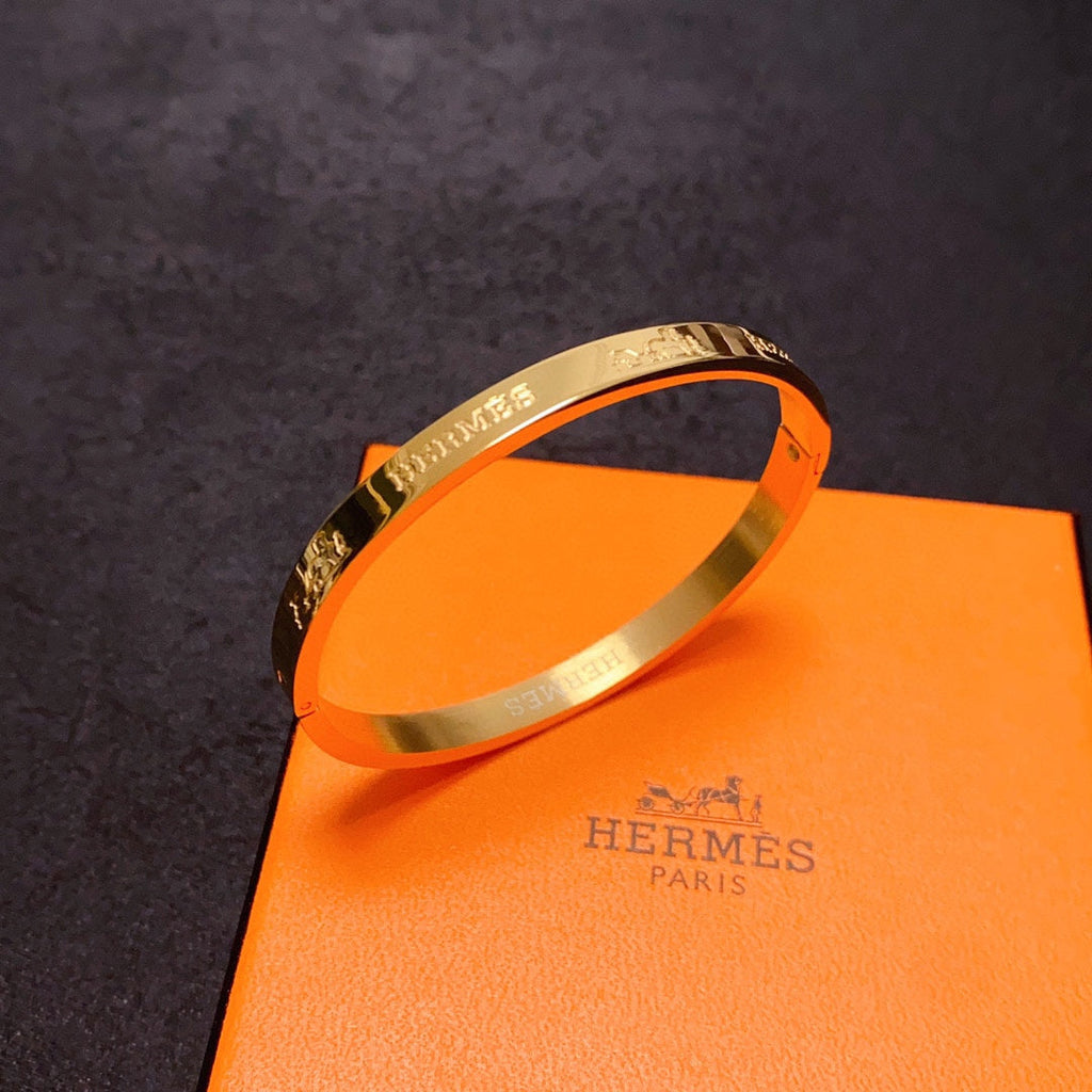 Hermes Bracelet - 18K Gold