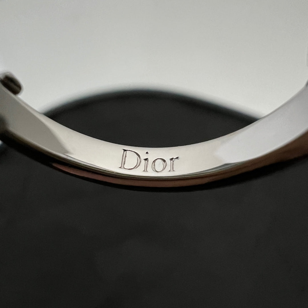 Dior Blue Heart Ring - 18K White Gold