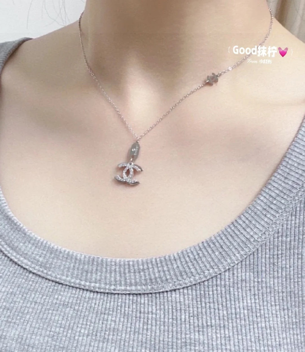 Chanel Diamond Long Necklace